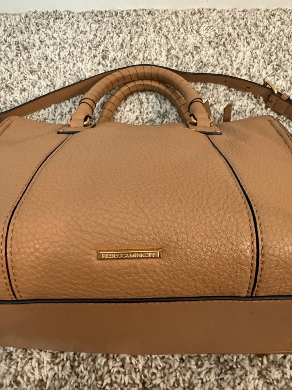 Rebecca Minkoff Leather Bag in Tan - Picture 4 of 9
